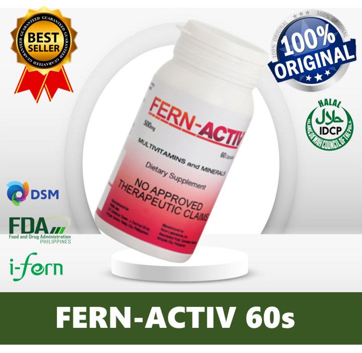 Fern Activ Multivitamins Legit Original 100 Authentic IFERN DIRECT