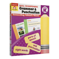 Genuine original book Evan moor skill sharpeners Grammar &amp; aspiration grade PreK skills pencil sharpener grammar and punctuation kindergarten primary and middle classes