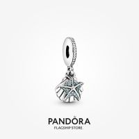 Official Store Pandora Starfish and Sea Shell Dangle Charm