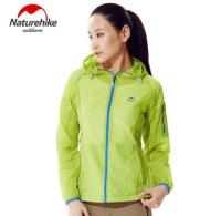 Nature hike  Quick Dry Breathable jacket Women - Yellow Green เสื้อแขนยาว เสื้อกันฝน เสื้อกันลม