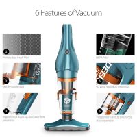 DX900 เครี่องดูดฝุ่นใช้งานในบ้านแบบพกพา  สูญญากาศ Vacuum Cleaner เครื่องดูดฝุ่น ดูดไรฝุ่น ดูดฝุ่นมือถือ ทำความสะอาดบ้าน  (ประกันศูนย์ไทย)