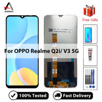 6.52 "สำหรับ OPPO Realme Q2i/ A35 2021สัมผัสหน้าจอ LCD หน้าจอดิจิตอลแทนการประกอบสำหรับ OPPO V3 Realme 5G LCD พร้อมเครื่องมือฟรี