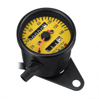 สากลรถจักรยานยนต์ S Peedometer วัดระยะทาง140kmh ระดับน้ำมัน T Achometer รถมอเตอร์ไซด์เมตรที่มีไฟ LED แสดงสถานะอุปกรณ์เสริม