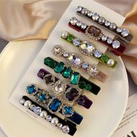 【YF】♈✉  French Hairpins Imitation Rhinestone Hair Barrettes for Accessories Gifts Mother