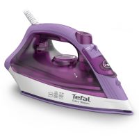 Tefal เตารีดไอน้ำ EASY STEAM กำลังไฟ 1400 วัตต์ รุ่น FV1953T0 หน้าเตารีด colored ceramic ความจุแท้งค์น้ำ 220 มล. ประกัน 2 ปี ส่งฟรีทั่วไทย