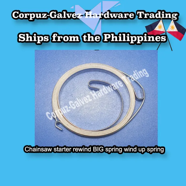 Chainsaw starter rewind BIG spring wind up spring | Lazada PH