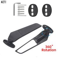 For YAMAHA YZF FZ6R R25 R3 R125 R15 V3  R65 LE Motorcycle Modified Wind Wing Adjustable Rotating Rearview Mirror Mirrors