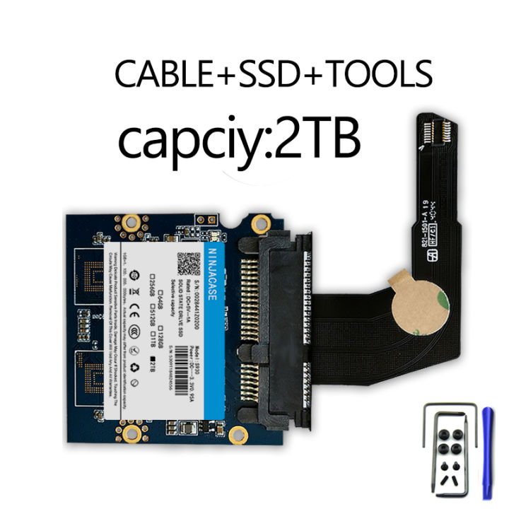 ssd-sata-hdd-hard-drive-flex-cable-kit-for-apple-mac-mini-a1347-2012-md387-md388-2nd-821-1501-a-with-ssd-install-catalina