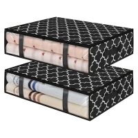 Storage Bins, Under Bed Storage Containers, Foldable Clothes Storage Box, Storage Organizer, with Handles Clothing