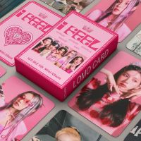 55Pcs Kpop Idol GIDLE Photocards I Feel Album Lomo Cards (G)I-DLE Photo LOMO Card Ye Shuhua MINNIE Postcard Fans Gift