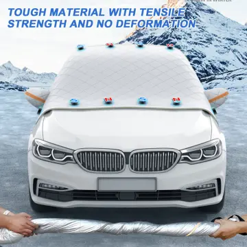 Extra Large Car Snow Cover Front Windshield Sunshade Thickened
