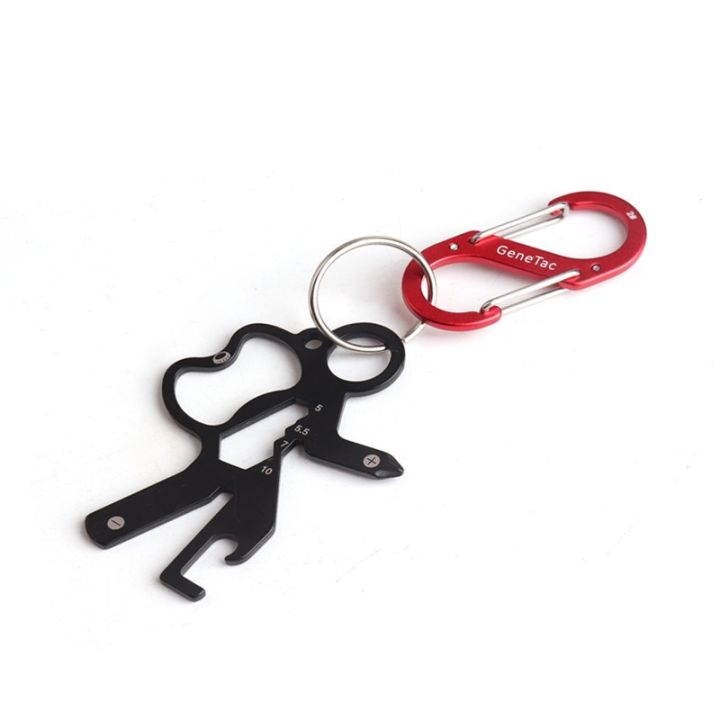 8character-buckle-aluminum-alloy-mountaineering-outdoor-s-shaped-water-cup-hook-backpack-quick-hang