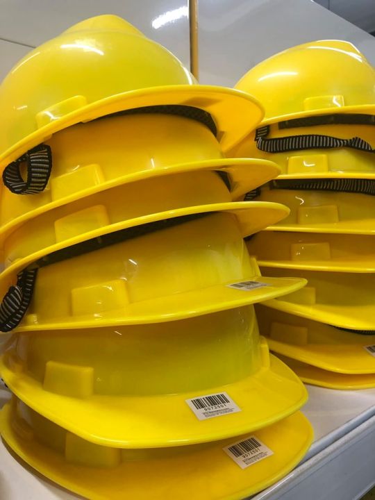 safety-helmet-หมวกก่อสร้าง-หมวกนิรภัย-หมวกกันน๊อค-นิรภัย-หมวกเซฟตี้-หมวกวิศวะ-หมวกวิศวะกร-หมวกทำงาน-หมวกกันกระแทก-สีเหลือง