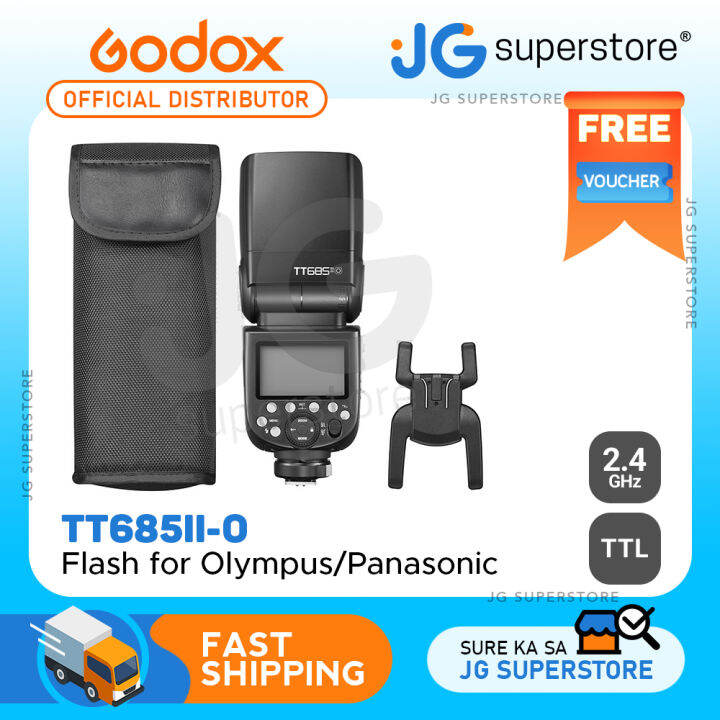 Godox TT685 II O Thinklite TTL Camera Flash With 2.4GHz X Wireless ...