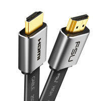 【HOT SALE】 Aziz Electronics 2.0สายอลูมิเนียมอัลลอยด์4K 1080P 3D สาย HDMI ตัวผู้ไปยังตัวผู้สำหรับโปรเจคเตอร์จอแอลซีดีทีวี HD PS4คอมพิวเตอร์