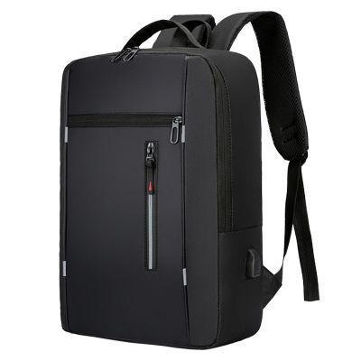 【CW】 Business Men USB School Backpacks 15.6 Inch Laptop Large Capacity Bagpacks for Back Pack