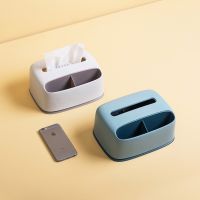 Household Removable Tissue Box Napkin Organizer Baby Wipes Paper Storage Case Car Paper Towel Multi-cell Holder for Dining Table