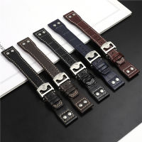 21mm 22mm Genuine Cowhide Leather Watchband With Nail For PILOT PORTOFINO PORTUGIESER Watch Strap Folding Buckle Accessories