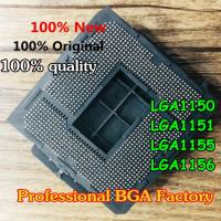 ใหม่ 100% LGA1150 LGA1151 LGA1155 LGA1156 LGA 1150 1151 1155 1156 บัดกรี BGA CPU Socket holder