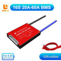 Daly 48V 16S LiFePO4 BMS 20A 30A 40A 50A 60A กันน้ำ BMS พร้อม Balance พอร์ตทั่วไป