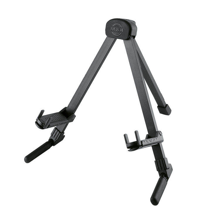 k-amp-m-guitar-stand-ขาตั้งกีตาร์โปร่ง-ขาตั้งกีตาร์ไฟฟ้า-สามารถปรับความหนาของกีตาร์ที่จะวางได้-พับเก็บได้-น้ำหนักเบา-model-17550-000-35-made-in-germany