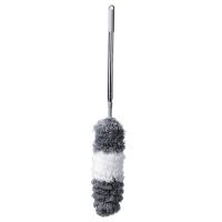 250cm Feather Duster Household Cleaning Tool Roof Ceiling Spider Web Ash Artifact Dust Gray-White Gray