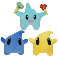 ใหม่ Super Bros ของเล่นตุ๊กตา Lumalee สีเหลือง Luma สีฟ้า Luma น่ารักการ์ตูนนุ่มยัดตุ๊กตาตุ๊กตาสำหรับเด็กของขวัญคริสต์มาส