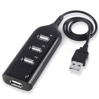 【CW】 High Speed Universal USB Hub 4 Port Splitter USB 2.0 Adapter With Cable Mini Socket For Laptop PC Notebook Windows Accessories