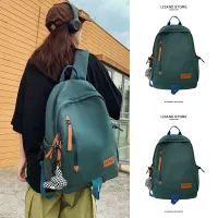 Summer high school and junior high school students schoolbag college students Japanese backpack 2023 new simple large-capacity travel backpack 【BYUE】