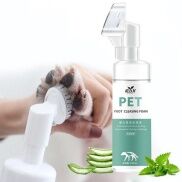 Dung dịch rửa bàn chân cho thú cưng Dorrikey đầu bàn chải mềm dung tích
