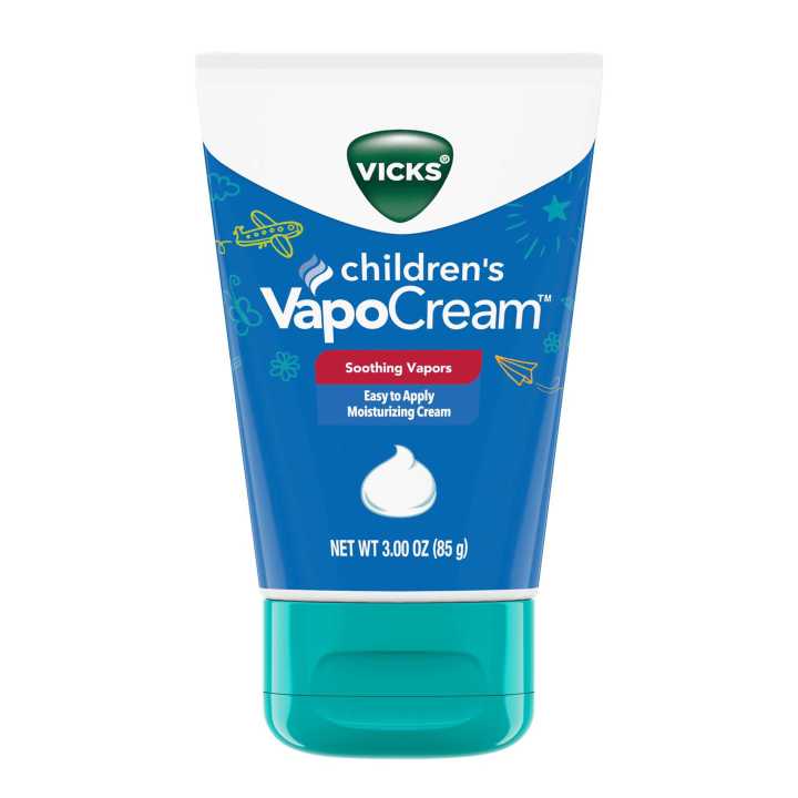 Vicks Childrens VapoCream Soothing Vapors Moisturizing Cream