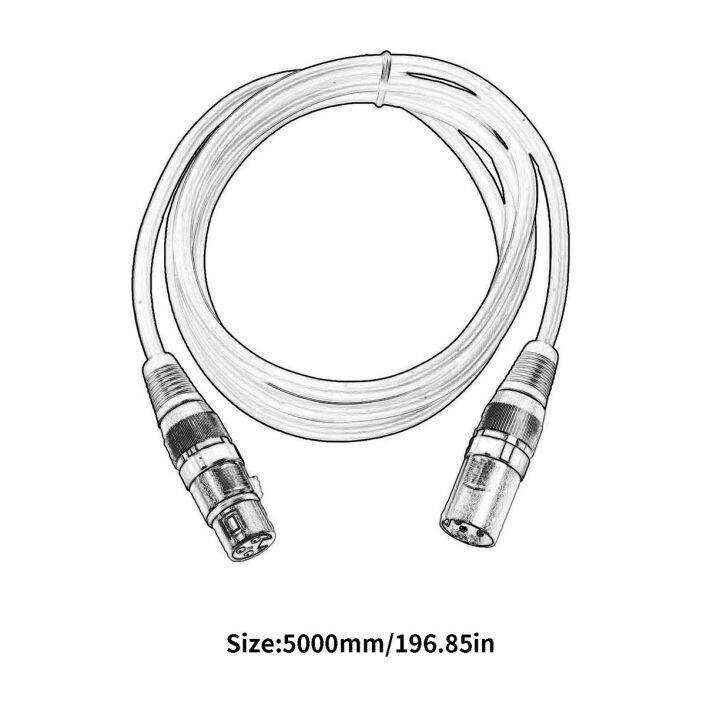 carcool-สำหรับ-bochara-cavo-xlr-ค่าใช้จ่าย-chio-a-femmina-3pin-แจ็คฟอยล์-intreato-schermatura-rame-ต่อไมโครโฟนเครื่องผสม-intreciato