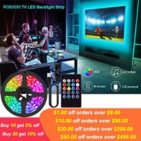 Led strip Lights For Tv Smart Sound Sync Led Lights USB Led Tape Rgb Music Sync Neon Strip Light 5050 Lights Decoration USB LED Strip Lighting