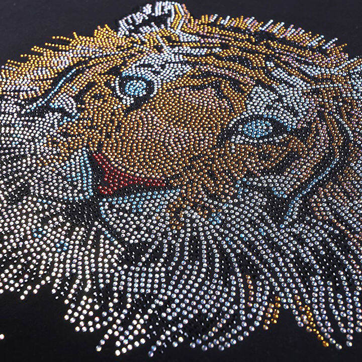 new-summer-mens-luxury-top-tees-new-male-tiger-t-shirt-cotton-fashion-diamond-bottoming-shirt-rhinestone-designer-man-tee-shirts