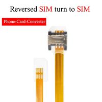 standard SIM Card extension converter to micro standard sim card Soft Cable Extender adapter converter For Old Android Phone