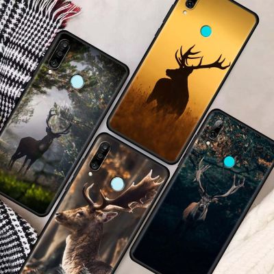Deer Hunting Camo Cell Phone Case for Huawei P smart Z 2019 P30 P40 P20 Mate 20 Lite E 40 Pro Mobile Phones Cover Coque