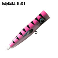 ANYTEK ไม้เหยื่อตกปลาทะเล Popper Trolling Lure เหยื่อปลอม40G 60G 70G 80G 100G 120G Fishing Tackle