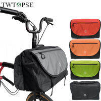 กระเป๋าจักรยาน15L TWTOPSE สำหรับ Brompton 3หกสิบ PIKES จักรยานพับได้พอดีกับแล็ปท็อป14นิ้วพร้อมที่กันฝนกระเป๋าหิ้วคลาสสิก