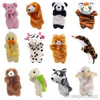 ۞ AEOZAD Fantoche de pelúcia animal para crianças bonecas gato educação infantil aprendendo brinquedos fantoches telling