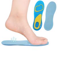 2PCS Soft Silicone Shock-absorbing Insole for Men and Women Non-Slip Sport Shoe Insoles Orthopedic Foot Care for Feet Shoes Pads