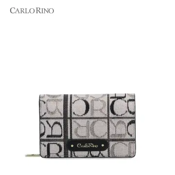 Calligraphy Monogram 2-fold Long Wallet - Carlo Rino Online Shopping