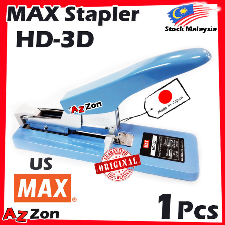 MAX Stapler HD3D Heavy Duty Stapler 100 Genuine MAX Product MADE IN