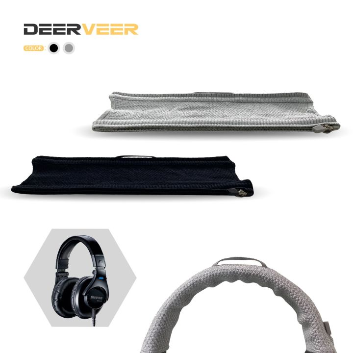 DEERVEER Headband Cover Compatible With Shure SRH440 SRH840 SRH940