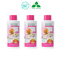 Pure Green เพียวกรีน แชมพูสุนัข สูตร No Tear สำหรับสุนัขแพ้ง่ายและลูกสุนัข 300 ml บรรจุ 3 ขวด