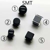 10/20ชุด6X6มม. H = 8.5/8.7/9.8มม. 4pin จุ่มหรือ Smt พร้อมฝาปิด Dia.8.0mm ปุ่มสัมผัสชั่วขณะปุ่มกดเล็กๆสวิตช์กุญแจ