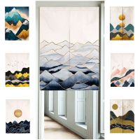 Fashion 2023 Tirai Door Printed Tirai Door Enter Japanese Tirai Screen View for Restaurant Bedroom Dapur Guest Room Decoration