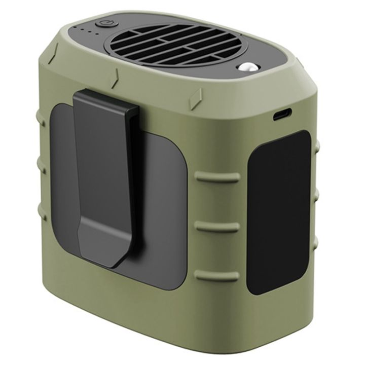 8000mah-portable-fan-usb-air-conditioning-rechargeable-wearable-mini-waist-clip-fan-outdoor-sports-cooling-fan