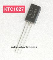 (5ตัว) C1027 , KTC1027 , Transistor NPN 120V 0.8A TO-92L