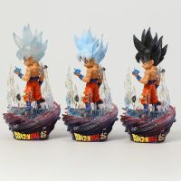 Hi Toy DragonBall Ultra Instinct Son Goku Q รุ่นสะสมตุ๊กตารูปของเล่น Light