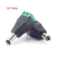 【Chat-support】 Hotshot Automotive 1Pcs BNC ชายหญิง Connector Coax Cat5 BNC หญิงปลั๊ก12V DC ชายสำหรับไฟ Led Strip กล้องวงจรปิดกล้องอุปกรณ์เสริม